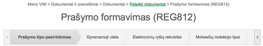 Individualios veiklos pazymejimas internetu